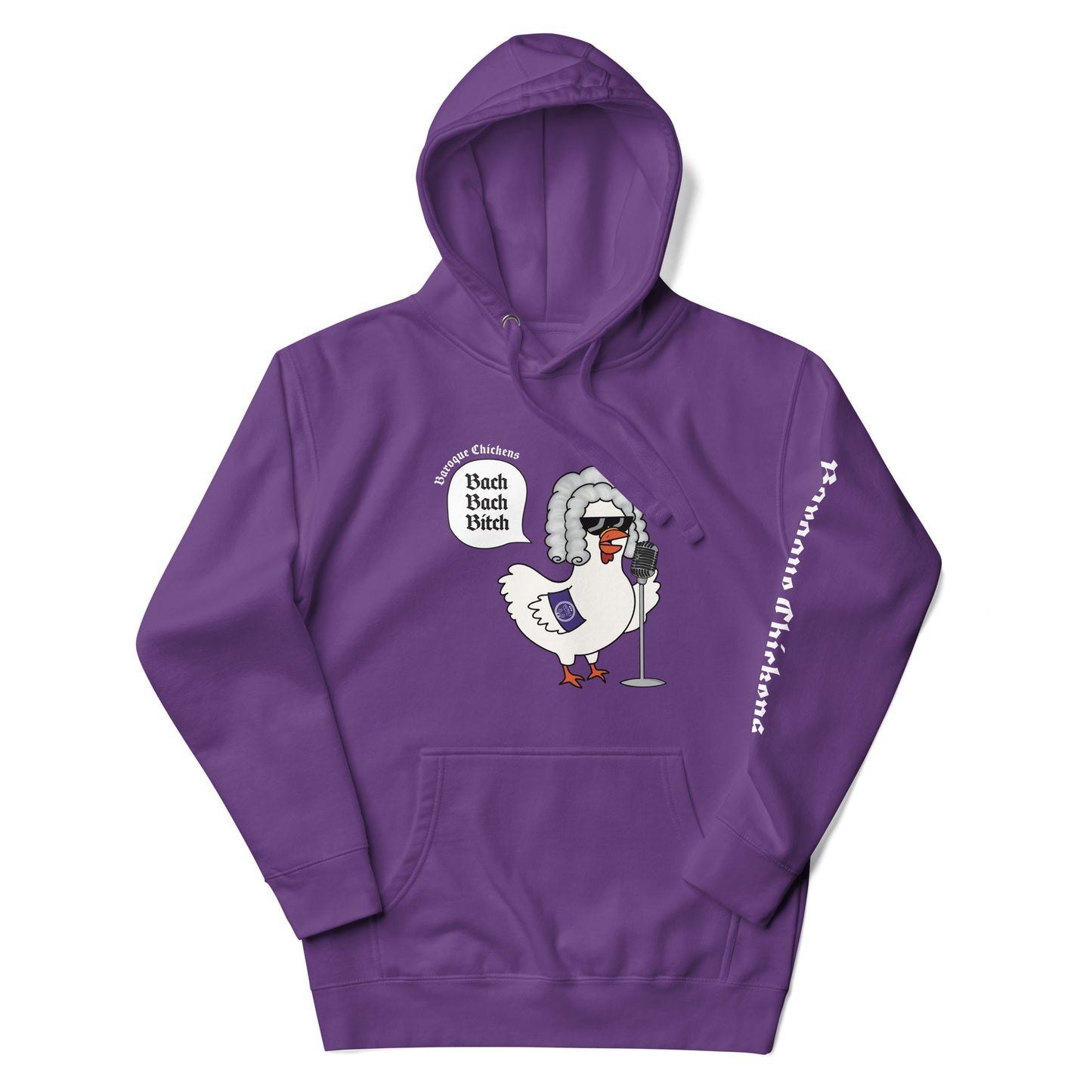 Baroque Chickens Unisex Hoodie